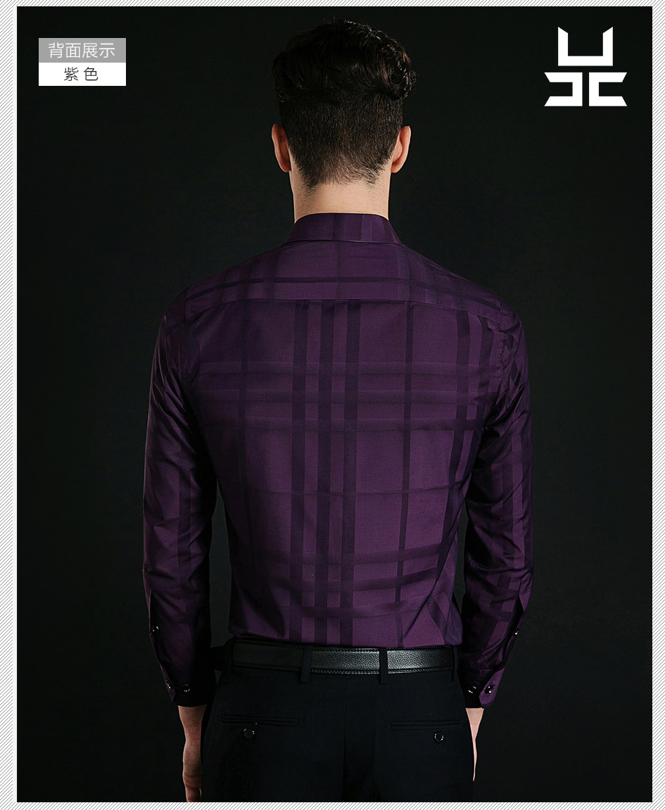 衬衣产品紫色全身展示